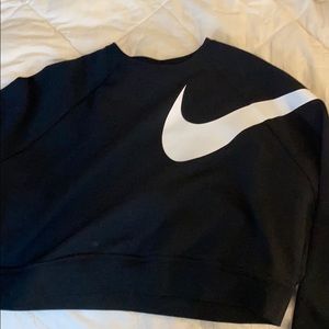 Nike cropped sweatshirt